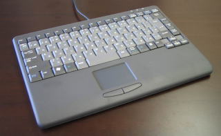 パソコン PCパーツ キーボードトラックパッド付 1011PU トラックボール付 DX87AU