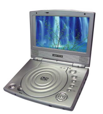 パソコン PCパーツ 7型ワイド液晶ポータブルDVDプレイヤー GH-PDV700A