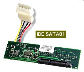 パソコン ＰＣパーツ SATAからIDE変換基盤 IDE-SATA01