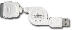 PCパーツ GREENHOUSE iPOD専用メジャーケーブル GH-USB-IPOD GH-FW-IPOD