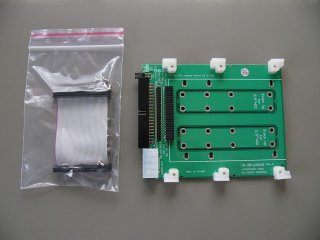 パソコン PCパーツ IRCUBE ハードディスク2台増設アダプタ IR-25TO35IDE