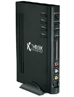 パソコン PCパーツ テレビチューナーボックス KEIAN KTVBOX01BK KTVBOX01W