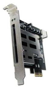 パソコン ＰＣパーツ eSATA／CF増設PCIExpressボード