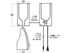 パソコン PCパーツ マルチメディアスピーカー SSP05
