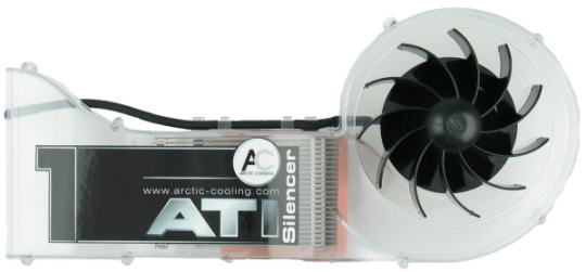 パソコン PCパーツ サイレンサー付VGAクーラー ZAV02-ATI1 Rev.2A