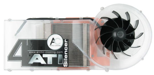 パソコン PCパーツ サイレンサー付VGAクーラー ZAV02-ATI4 Rev.2A