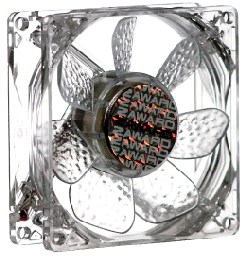 パソコン PCパーツ ディンプル加工システムファン GOLF FAN ZGF80WH ZGF80BU ZGF80BR ZGF120WH ZGF120BL