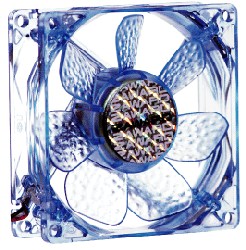 パソコン PCパーツ ディンプル加工システムファン GOLF FAN ZGF80WH ZGF80BU ZGF80BR ZGF120WH ZGF120BL